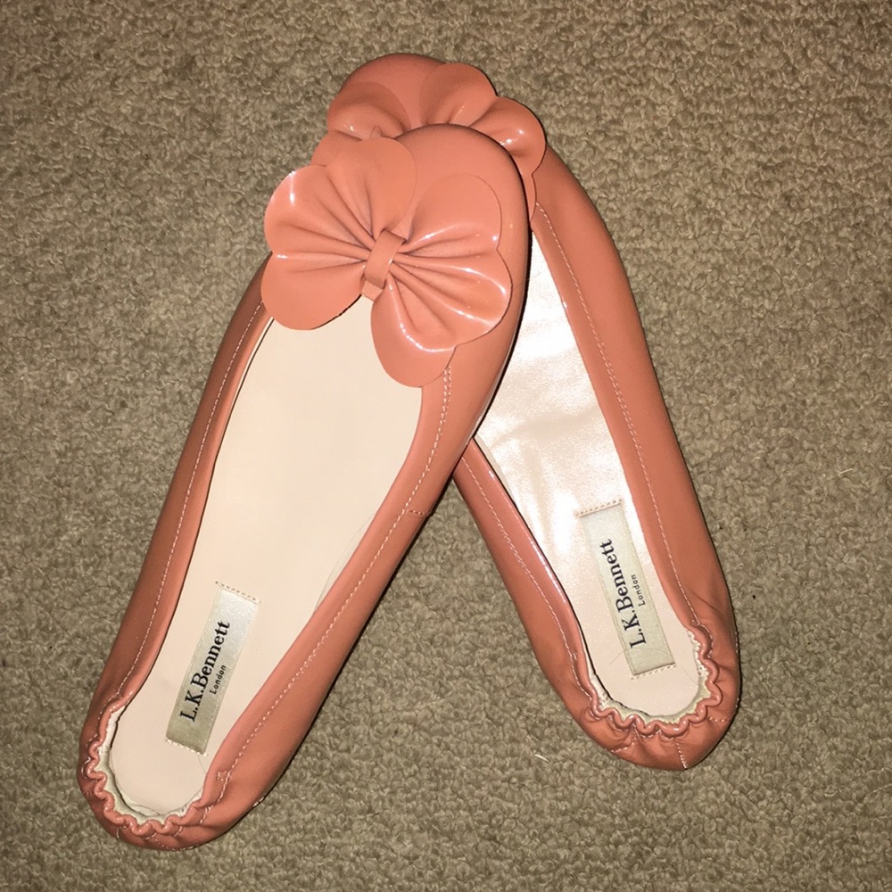 L.K. Bennet flats